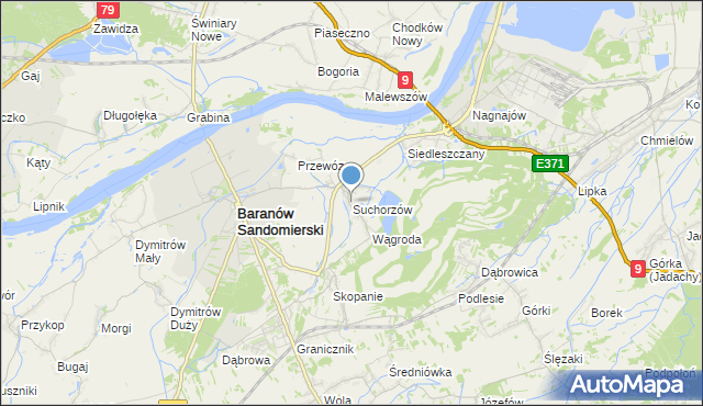 mapa Suchorzów, Suchorzów na mapie Targeo
